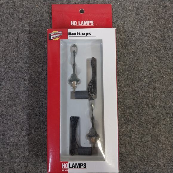 Walthers CORNERSTONE 933-1082 HO Scale Built-ups Small Street Lamps Scenery Kit - Picture 2 of 4